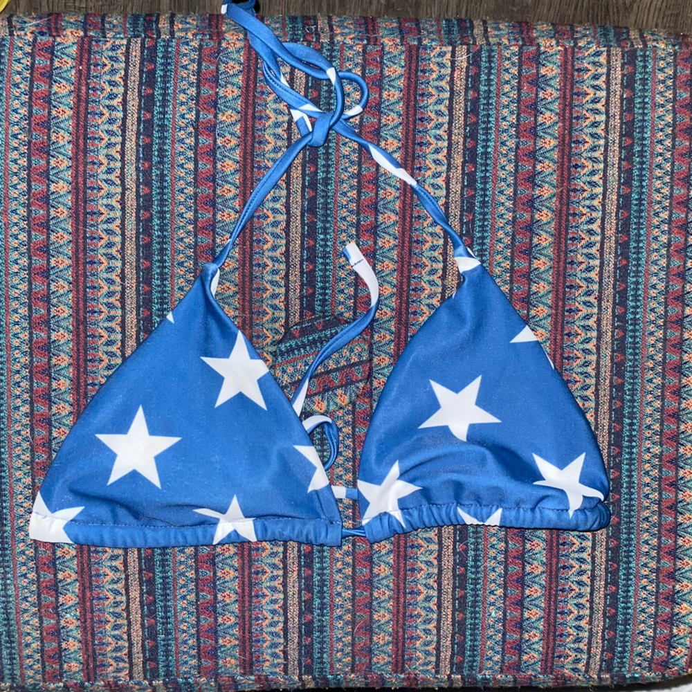 Triangle star bikini top